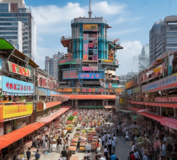 麻城福鑫商贸城，农业大省，购物必去的地标！