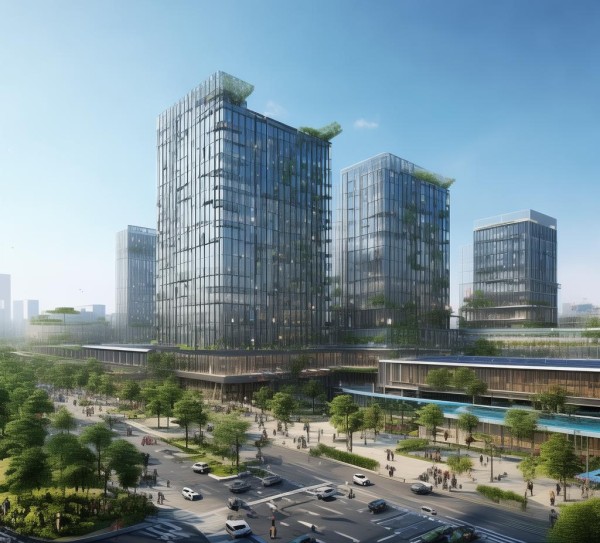 亚琦物流商贸城,城市经济与绿色未来的美好图景 亚琦物流商贸城,城市经济与绿色未来的美好图景